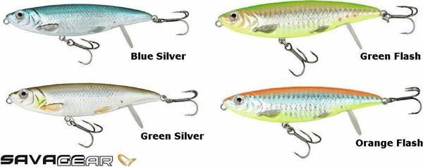 Savage gear 3D Backlip Herring 10 cm 20 gr S Suni Yem Green Silver - Image 1