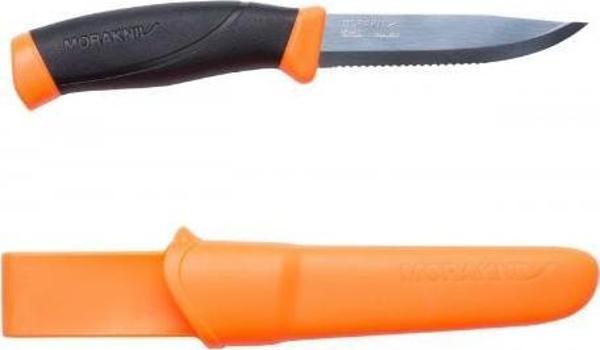 Morakniv Companion Serrated Hi-Vis Orange -Mora Bıçak - Image 1