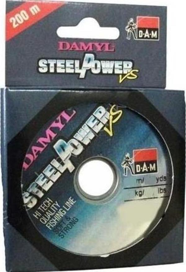 D.A.M D.a.m. Steel Power 0,20MM 200M Misina - Image 1