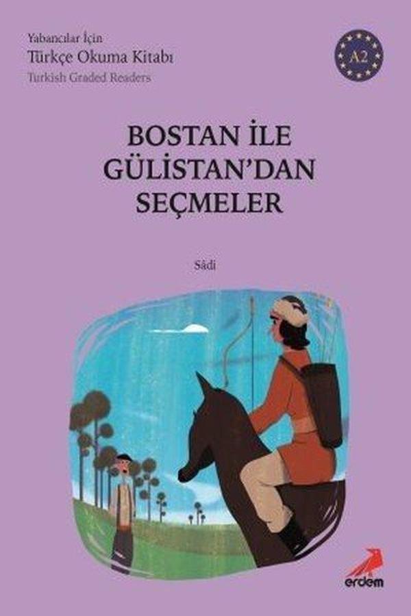 Bostan ile Gülistan'dan Seçmeler-A2 Yabancılar İçin Türkçe Okuma Kitabı - Erdem Yayınları - Image 1
