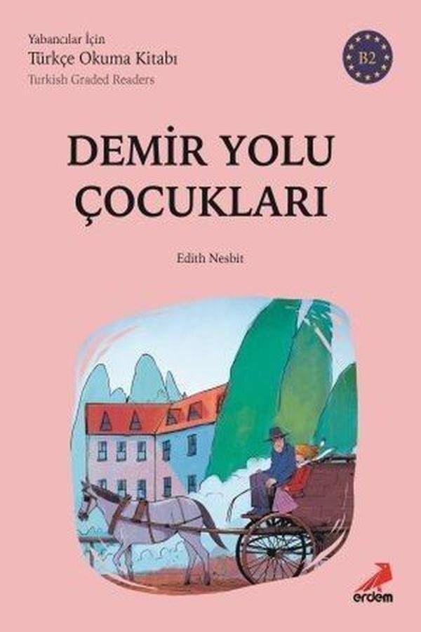 Demiryolu Çocukları-B2 Yabancılar İçin Türkçe Okuma Kitabı - Erdem Yayınları - Image 1