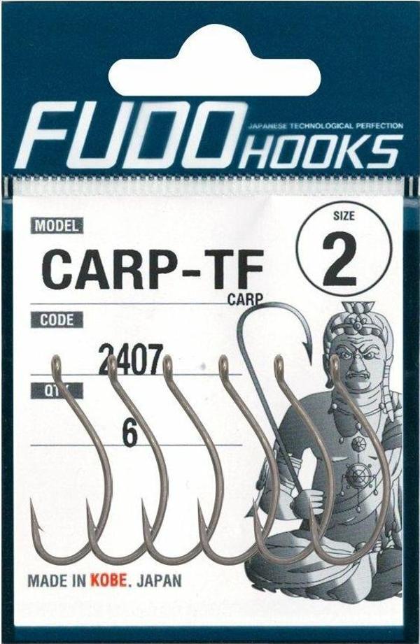 Fudo 2407 Carp Teflon Sazan İğnesi 2 No. - Image 1