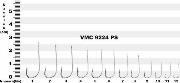 Vmc 9224PS (1523) Perma Steel Sinek İğnesi (100 ADET) 9 No. - Image 1