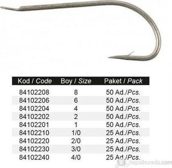 Protackle Toro 9775 Limerick Galvaniz İğne 6 No. - Image 1