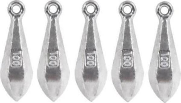 BALIKÇILIK DÖKMELİK NAZAR İÇİN ARMUT SURF KURŞUN 5 ADET 125 gr - Image 1