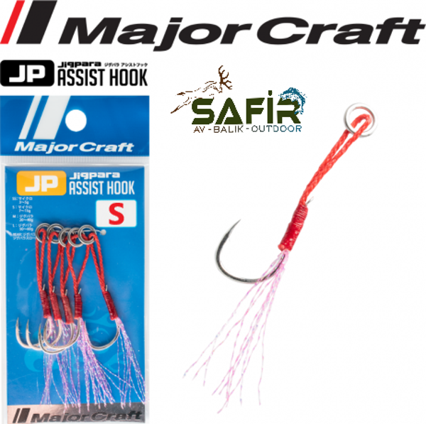 Major Craft Jigpara Assist Hook #S (7-15 gr) - Image 1