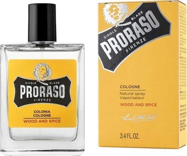 Proraso Cologne Wood And Spice EDC 100 ml Erkek Parfüm - Image 1