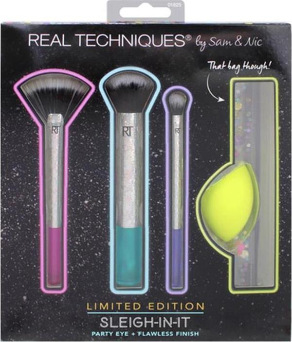 Real Techniques Sleigh In It Limited Edition Makyaj Fırça Seti - Image 1