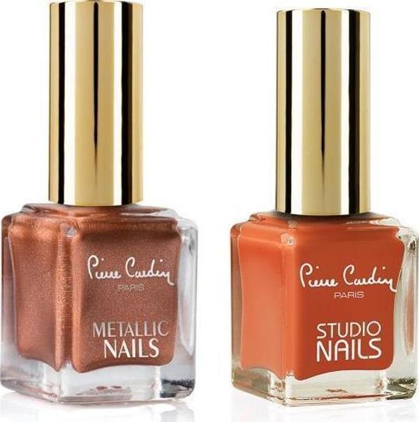Pierre Cardin Studio Nails & Metallic Nails - 2'li Oje - Image 1
