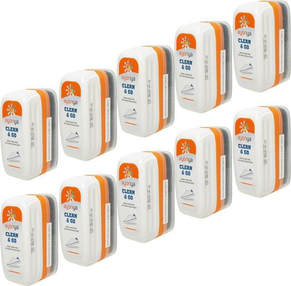 ayonya 2910 X10 Clean&Go 75ML Likitli Spor Ayakkabı Temizleme Süngeri - Image 1