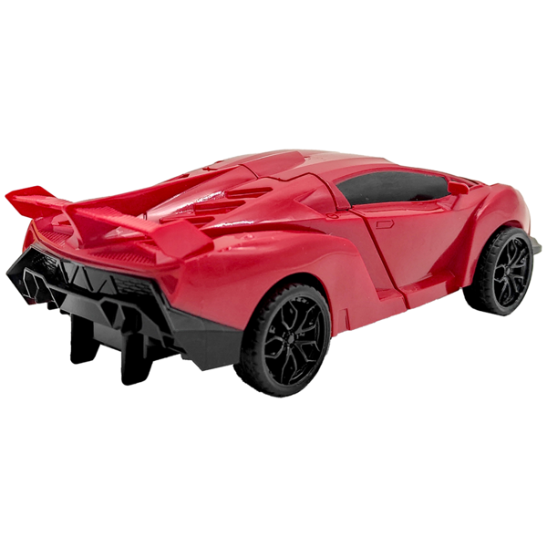 Birlik Oyuncak Robota Dönüşebilen Display de 8'li Sürtmeli Araba 8905B-8906B - Image 1
