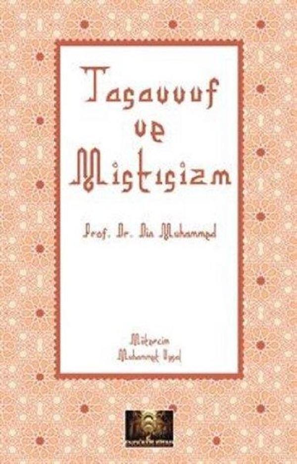 Tasavvuf ve Mistisizm - Endülüs Kitap - Image 1