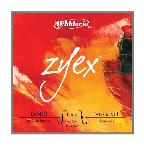 VİOLA TEL SET, ZYEX, LONG SCALE, MEDIUM TENSION - Image 1