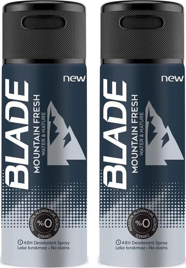 Blade Mountain Fresh Deodorant 150Ml*2 Adet - Image 1