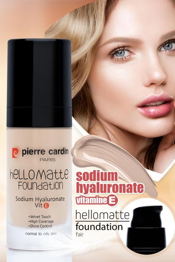 Pierre Cardin HelloMatte Foundation - Fair - 30 ML - Image 1