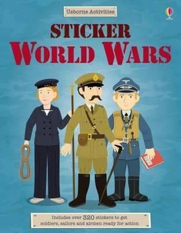 Sticker The World Wars (Usborne Activities) (Sticker Dressing) - Usborne - Image 1