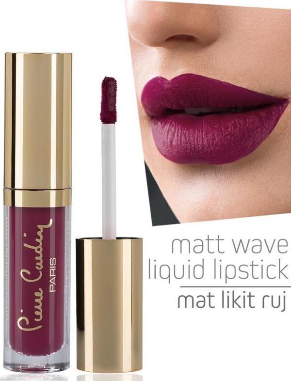 Pierre Cardin Matt Wave Liquid Lipstick – Mat Likit Ruj - Rose Pink - Image 1