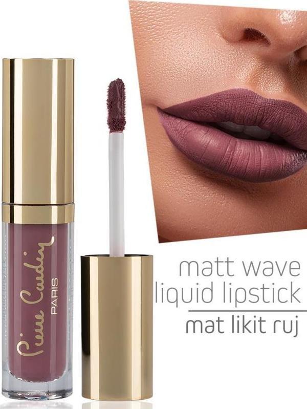 Pierre Cardin Matt Wave Liquid Lipstick – Mat Likit Ruj - Rosy Brown - Image 1