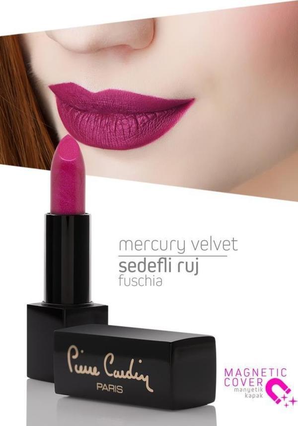 Pierre Cardin Mercury Velvet Lipstick  - Fuschia - 168 - Image 1