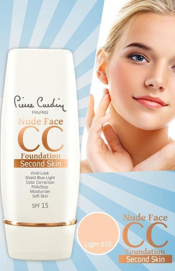 Pierre Cardin Nude Face CC Cream (spf 15) - Light - Image 1
