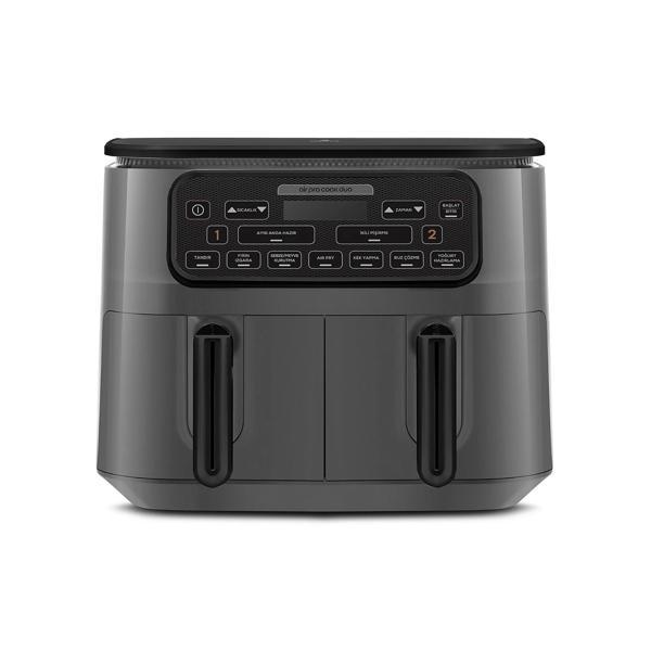 Karaca Air Pro Cook Duo Tandır XXXL Airfryer Space Gray Black 8L - Image 1