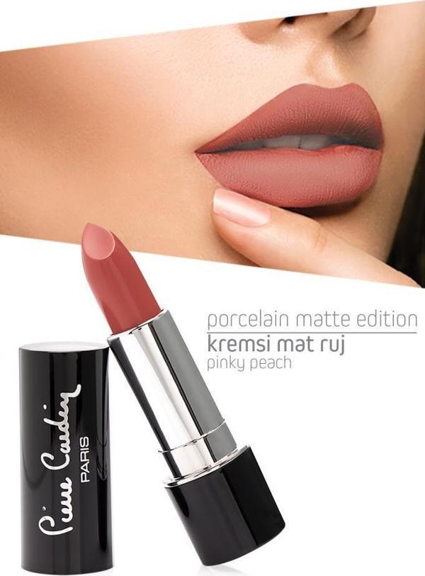 Pierre Cardin Porcelain Matte Edition Lipstick - Pinky Peach -207 - Image 1