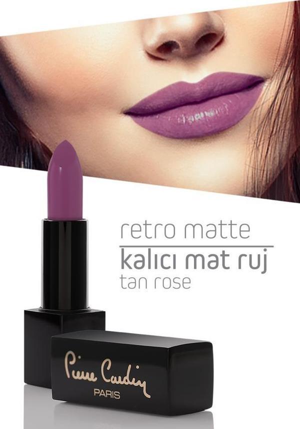 Pierre Cardin Retro Matte Lipstick  - Magenta - 142 - Image 1