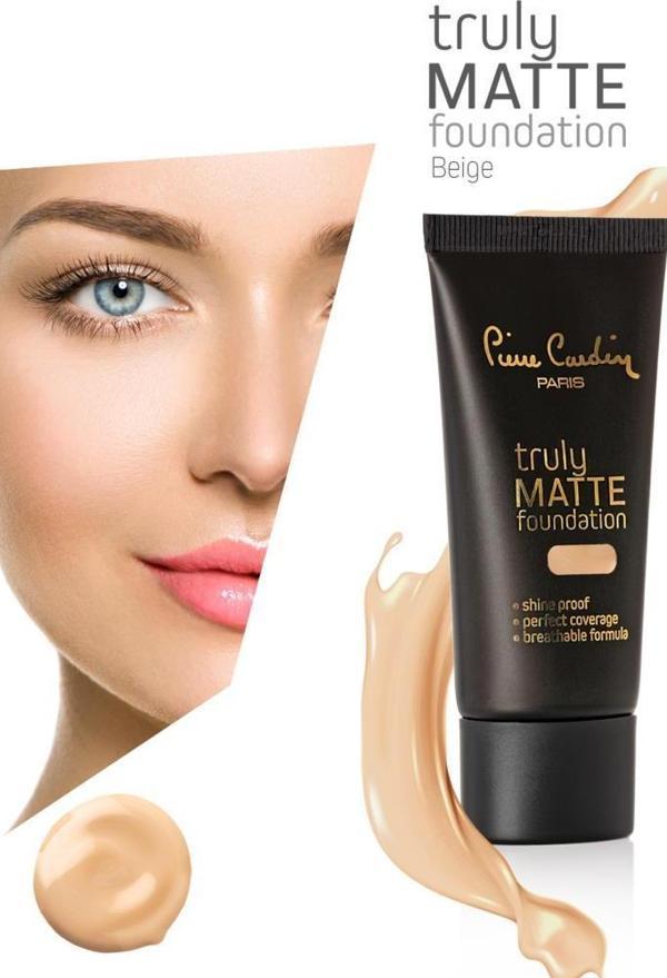 Pierre Cardin Truly Matte Fondöten - Beige - Image 1