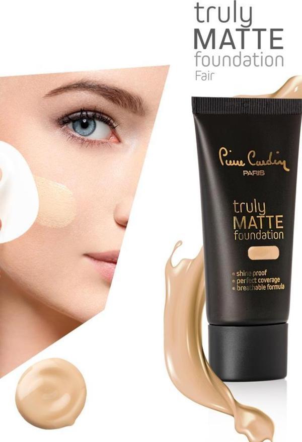 Pierre Cardin Truly Matte Fondöten - Fair - Image 1