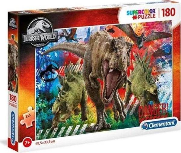 Clementoni Jurassic World Puzzle 180 Parça - Image 1