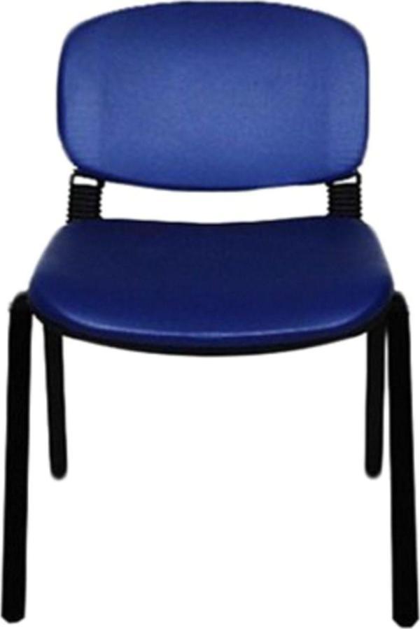 Türksit Form Sandalye 2 Adet Set P.mavi - Deri - Image 1