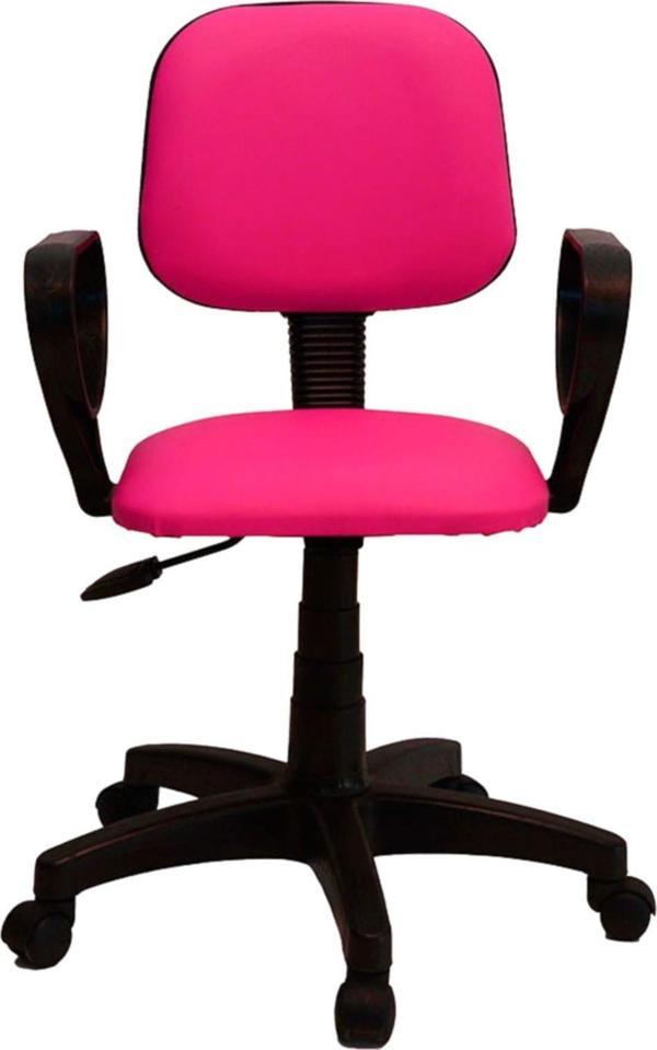 Türksit Kozmo Eko Kollu Çalişma Koltuğu Deri Pembe - Image 1