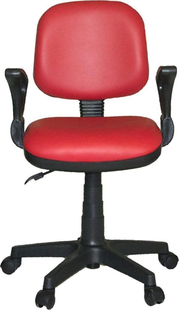 Türksit Kozmo Lux Kollu Çalışma Koltuğu Kumaş Kırmızı - Image 1
