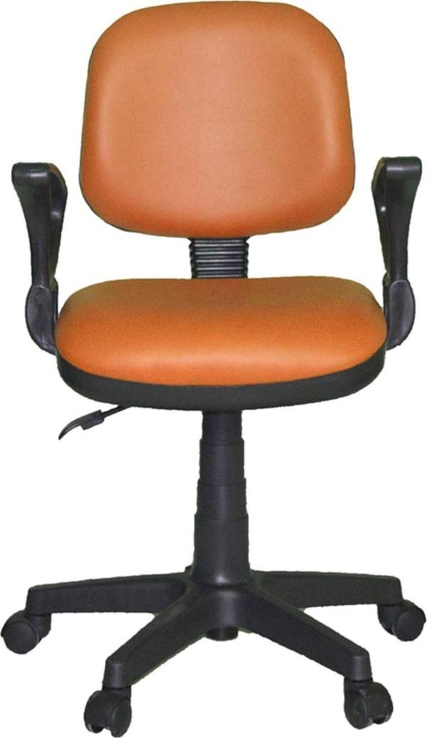 Türksit Kozmo Lux Kollu Çalışma Koltuğu Kumaş Turuncu - Image 1