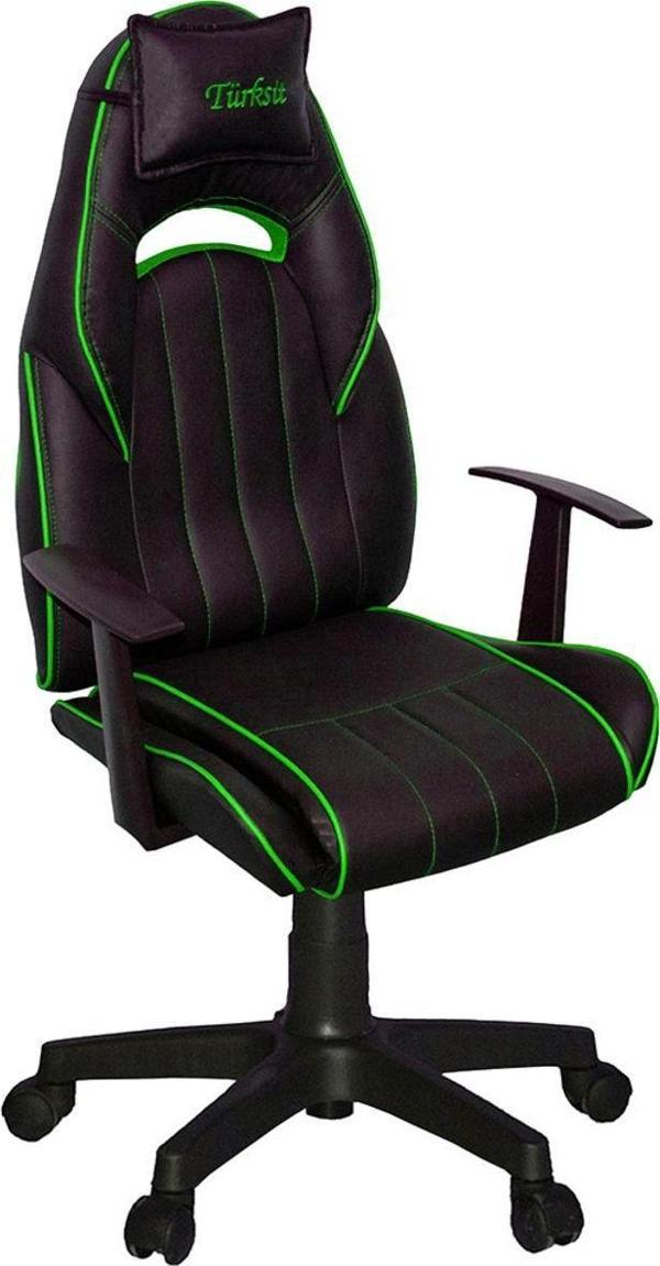 Türksit Mini Choper Yönetici Ve Oyuncu Koltuğu Yeşil - Image 1