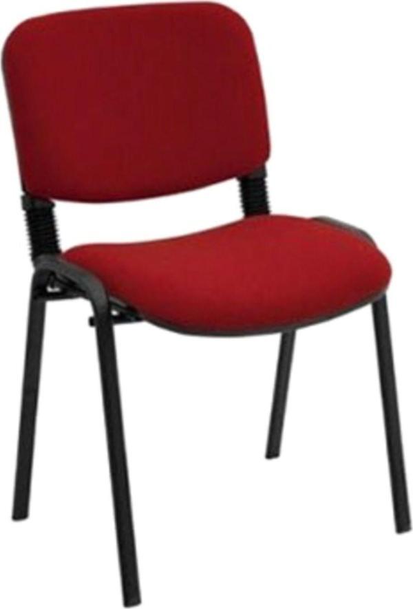 Türksit Form Sandalye 2 Adet Set Bordo - Deri - Image 1