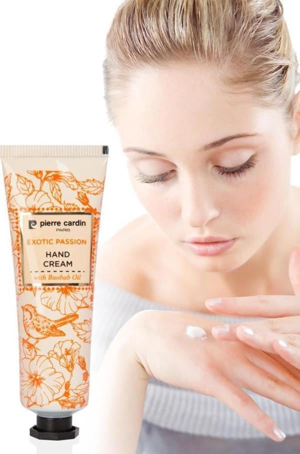 Pierre Cardin Exotic Passion Baobab Yağı İçeren E Vitaminli Nemlendirici El Kremi - 30 ML - Image 1