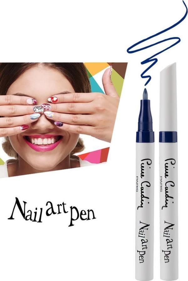 Pierre Cardin Nail Art Pen Tırnak Kalemi - Electric Blue - Image 1