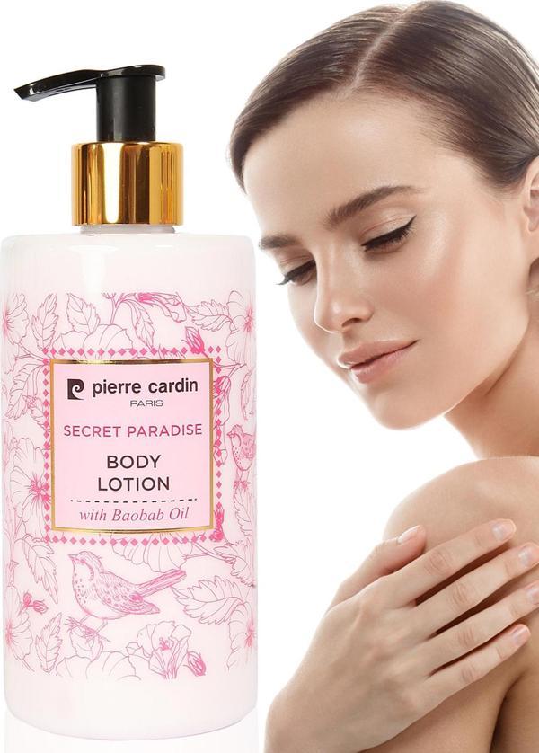 Pierre Cardin Secret Paradise Babobab Yağı İçeren Besleyici ve Nemlendirici Vücut Losyonu - 350 ML - Image 1