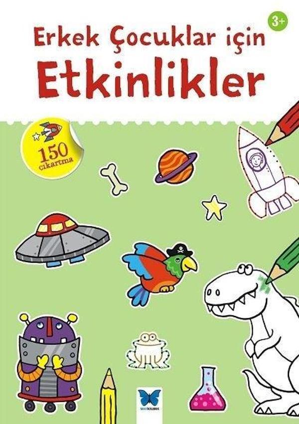 Erkek Çocuklar için Etkinlikler 3+ - Mavi Kelebek - Image 1
