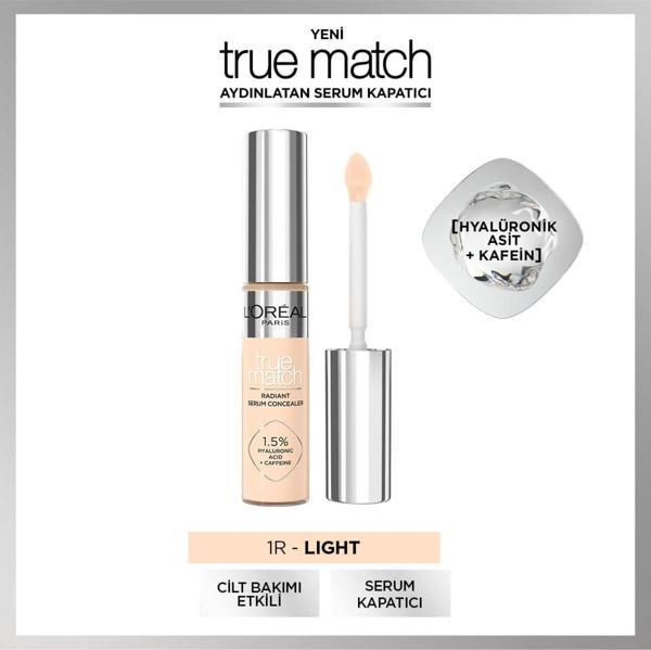 L'Oréal Paris True Match Aydınlatan Serum Kapatıcı - 1R - Image 1