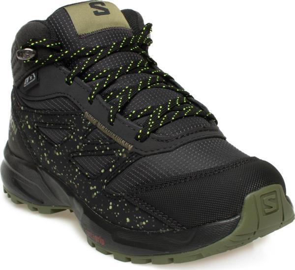 Salomon 472835 Outway Mid Cswp Junior Siyah Çocuk Ayakkabı - Image 1