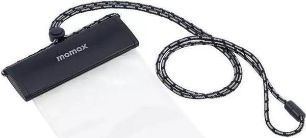 Momax Siyah Su Geçirmez Boyun Askılı Telefon Koruyucu Kılıf - Image 1