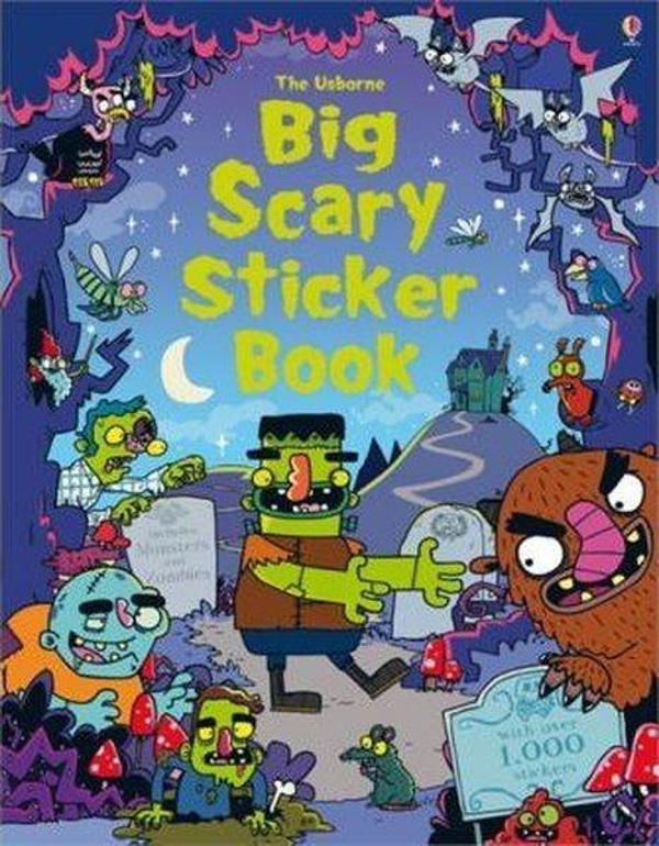 Big Scary Sticker Book - Usborne - Image 1