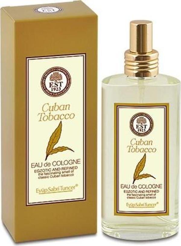 Eyüp Sabri Tuncer Cuban Tobacco 150 Ml Kolonya - Cam Şişe - Image 1