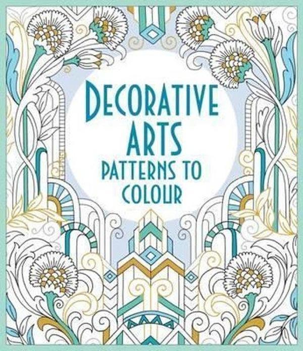Decorative Arts Patterns to Colour - Usborne - Image 1