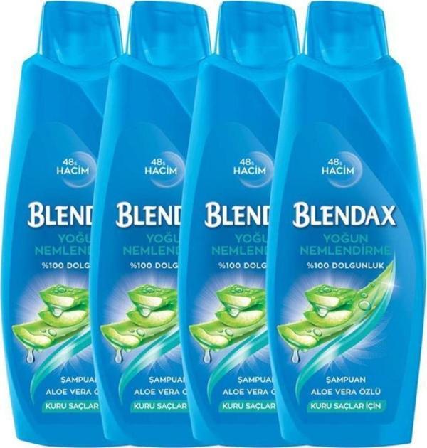 Blendax Yoğun Nemlendirme Aloe Vera Özlü Şampuan 500 Ml X 4 Adet - Image 1