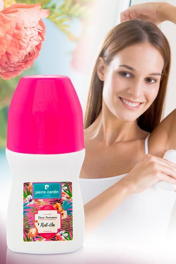 Pierre Cardin Deep Romance 48 Saat Etkili Antiperspirant Roll-On Deodorant - 50 ML - Image 1