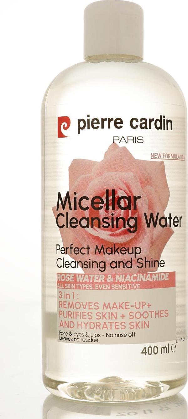 Pierre Cardin Gently Cleansing Micellar Water with Rose Water & Niacinamide-Makyaj Temizleme Suyu - Image 1