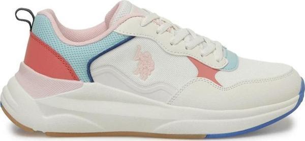U.S. Polo Assn. Melinda Spor Ayakkabı Bej - Image 1